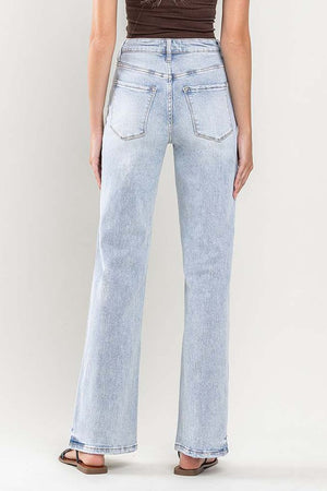 90's Vintage Super High-Rise Flare Jeans - VERVET by Flying Monkey