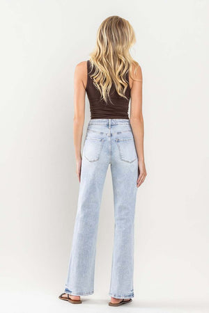 90's Vintage Super High-Rise Flare Jeans - VERVET by Flying Monkey