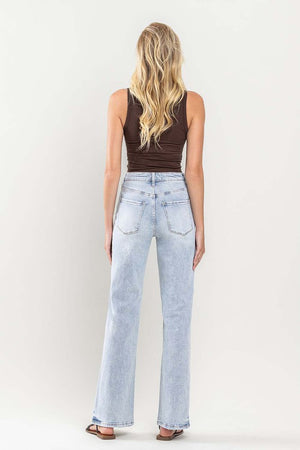 90's Vintage Super High-Rise Flare Jeans - VERVET by Flying Monkey