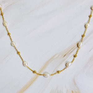 Ashley Freshwater Pearl Necklace