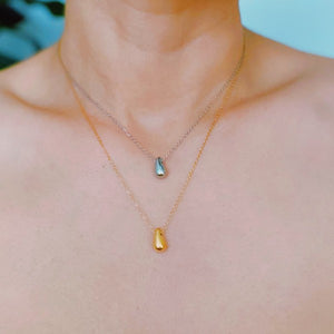 Mini Teardrop Pendant Necklace