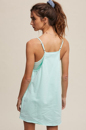 Sporty Mini Dress With Built in Romper Liner