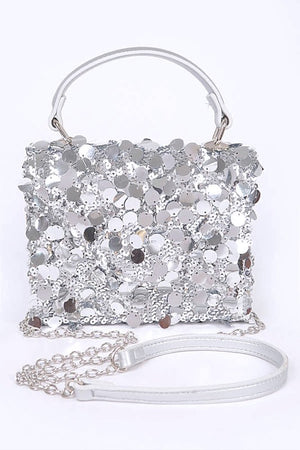 Large Sequins Crossbody Swing Bag