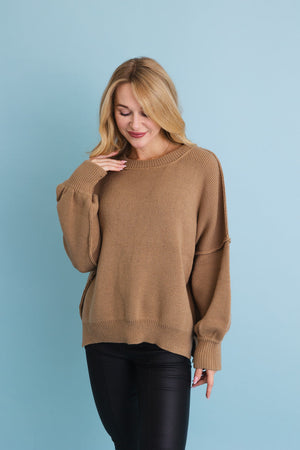 Cozy Mood Oversized Pullover Sweater