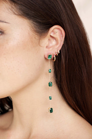 Iconic Crystal Dangle Earrings - Ettika