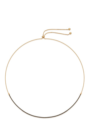 Adjustable Box Chain Choker Necklace - Ettika