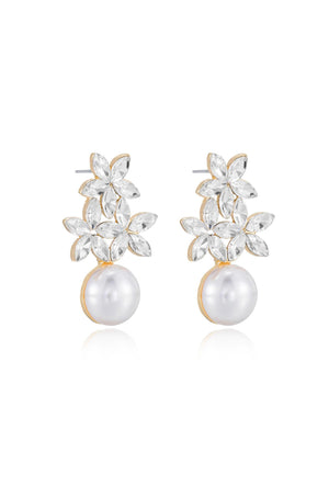 Best Day Crystal & Pearl Earrings