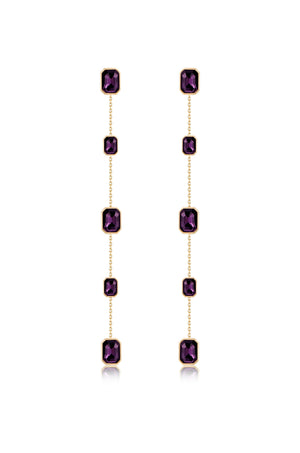 Iconic Crystal Dangle Earrings - Ettika