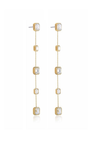 Iconic Crystal Dangle Earrings - Ettika