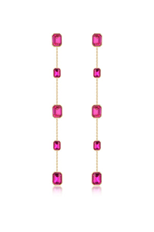 Iconic Crystal Dangle Earrings - Ettika