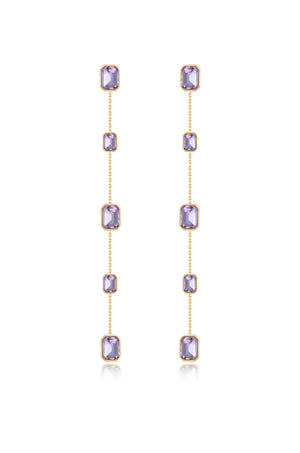 Iconic Crystal Dangle Earrings - Ettika