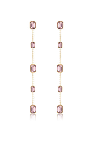 Iconic Crystal Dangle Earrings - Ettika