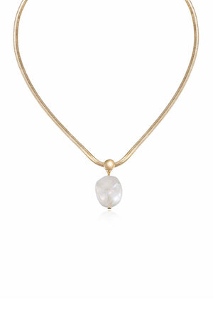 Baroque Pearl Pendant Necklace