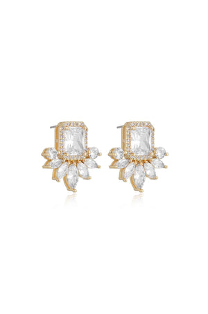 Shine Crystal Stud Earrings