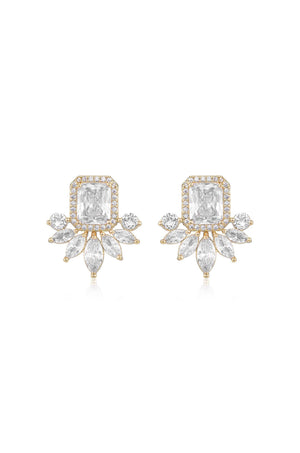 Shine Crystal Stud Earrings