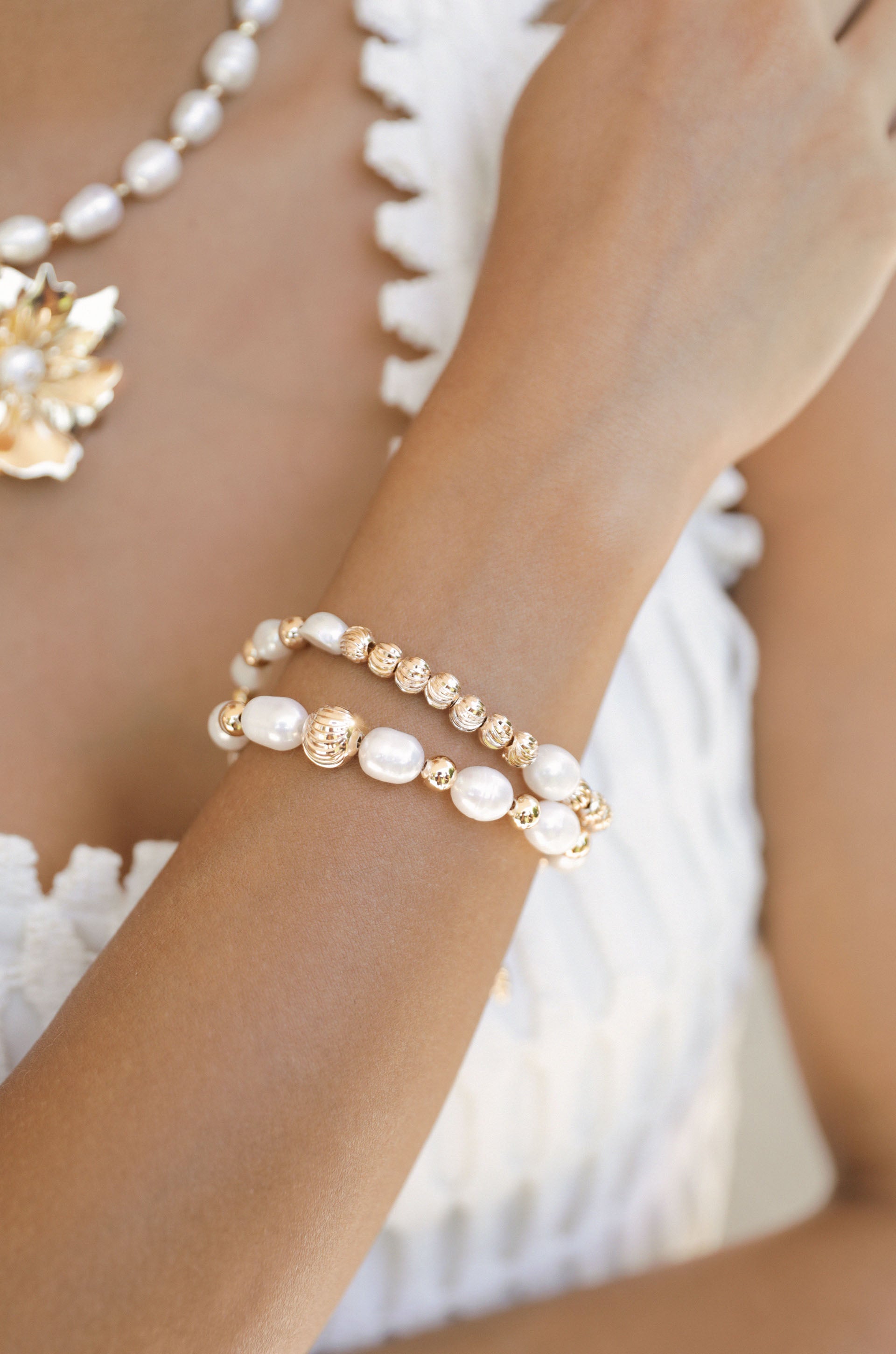 Perfect Days Freshwater Pearl Bracelet Set