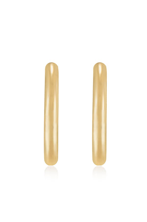 Mara Elongated Hoop Earrings