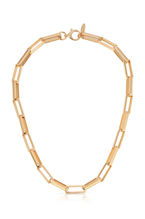 Rectangular Link Necklace