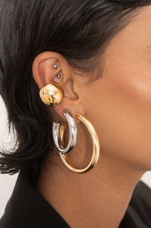 Chunky Metal Ear Cuff - Ettika