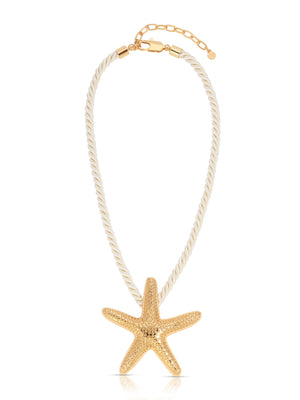 Starfish Statement Pendant Necklace