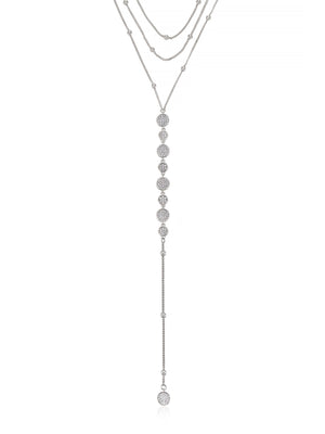 Bali Dreams Crystal Lariat Necklace