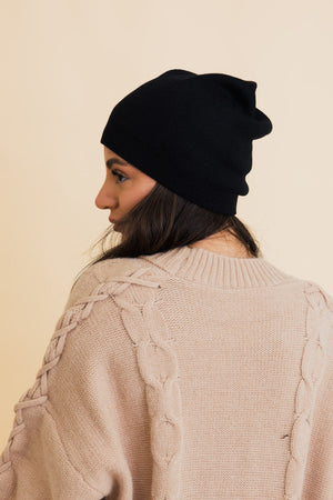 Cozy Up Trendy Chunky Knit Slouch Beanie