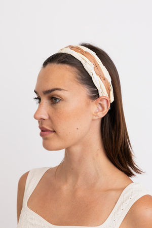 Summer Vibes Multicolor Braided Headband