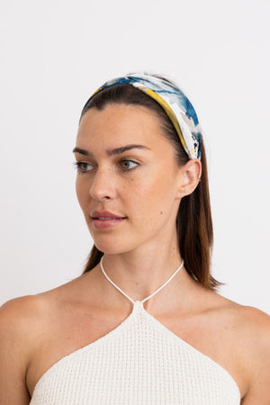 Cosmic Marbled Tie Dye Chiffon Headband