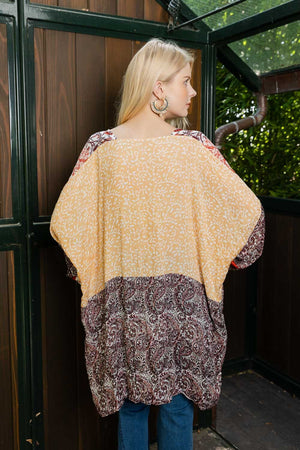 Airy Kimono With Playful Pattern Kimonos Leto Collection 