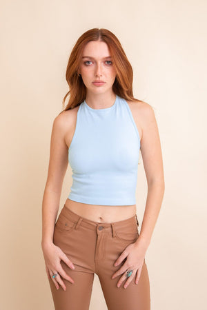 Everyday Ease Racerback Brami Top Leto Collection XS/S Baby Blue 
