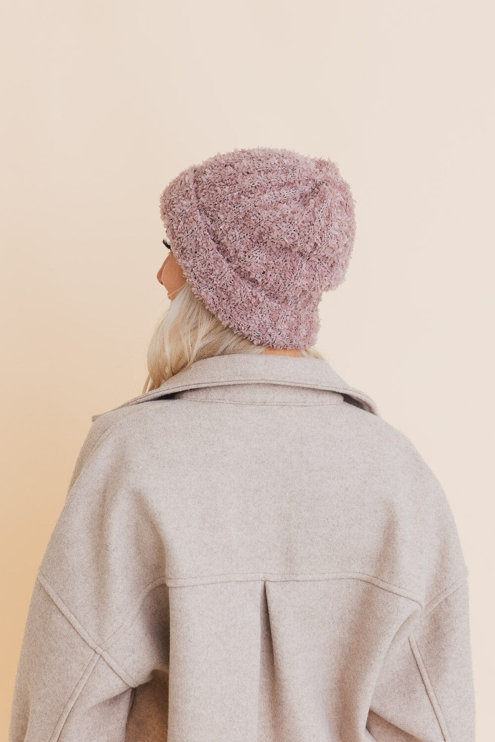 Fuzzy Fluff Toast Beanie Beanies Leto Collection Mocha 