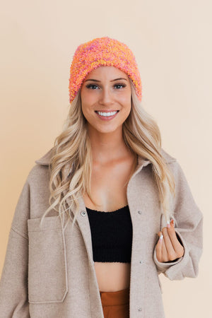 Fuzzy Fluff Toast Beanie Beanies Leto Collection Neon 