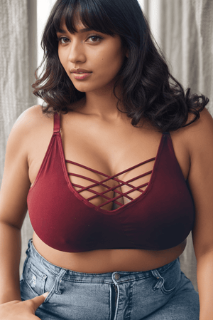 Interwoven Strappy Front Bralette Leto Collection 