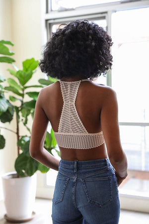 Lace Boho Racerback Bralette Bralette Leto Collection 