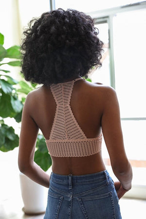 Lace Boho Racerback Bralette Bralette Leto Collection 