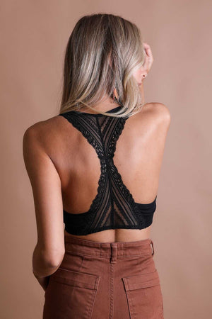 Lacey Racerback Seamless Bralette Bralette Leto Collection 