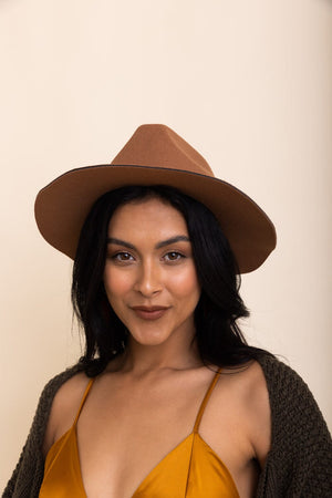 Pinched Front Western Style Hat Hats Leto Collection 