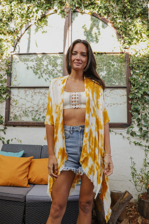 Summer Tie-Dye Kimono Kimono Leto Collection 