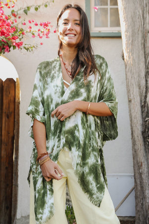 Summer Tie-Dye Kimono Kimono Leto Collection 