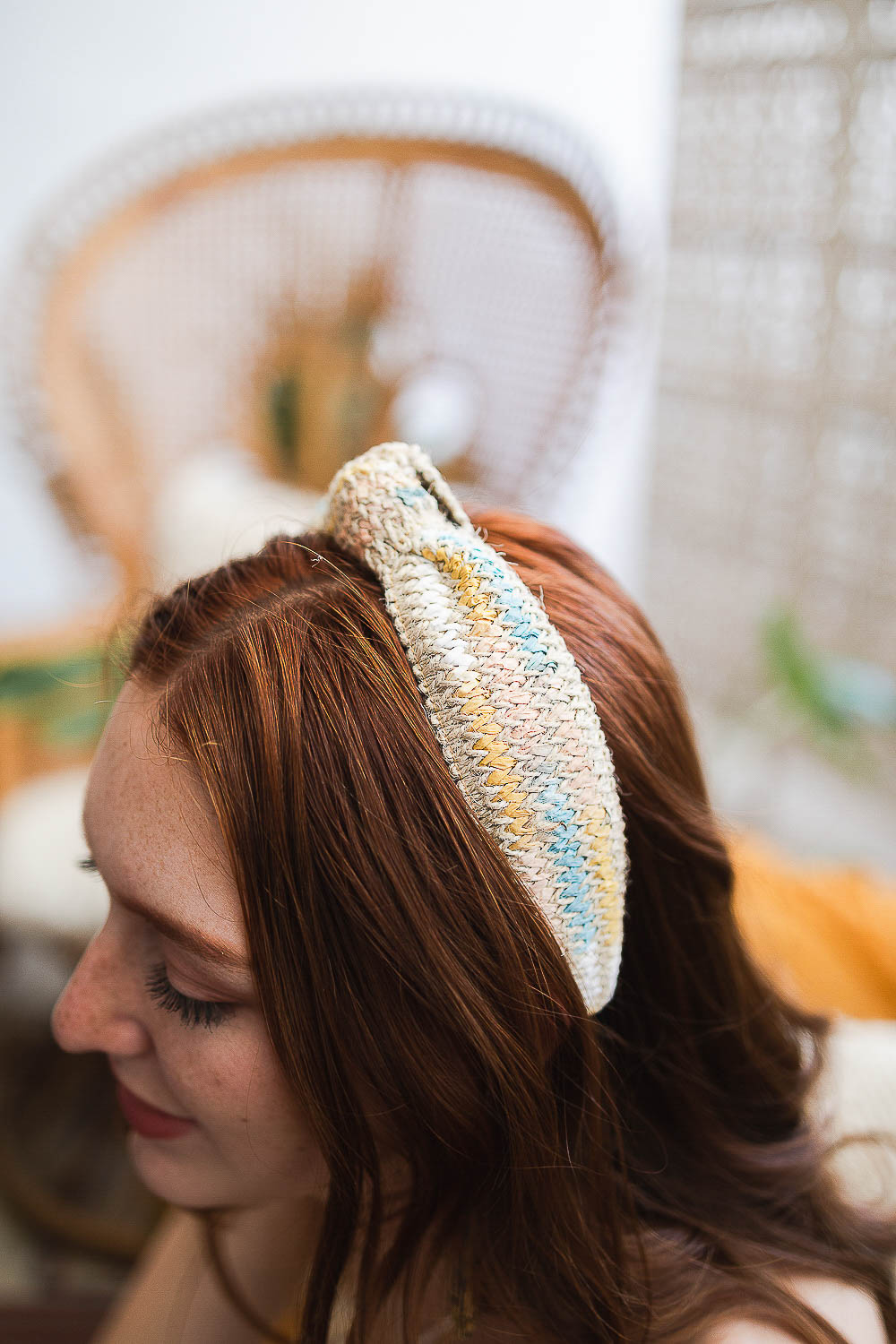 Natural Fiber Woven Headband – Lightweight and Stylish