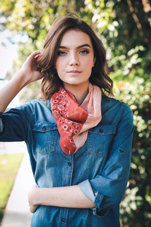 Two-Tone Western Bandana Hats & Hair Leto Collection 