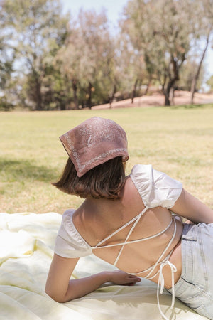 Two-Tone Western Bandana Hats & Hair Leto Collection 