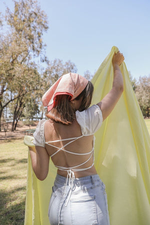 Two-Tone Western Bandana Hats & Hair Leto Collection 