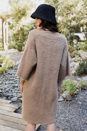 Ultra-Soft Luxe Mohair Knit Cardigan Ponchos