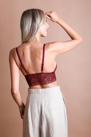 Velvet Lace Bralette